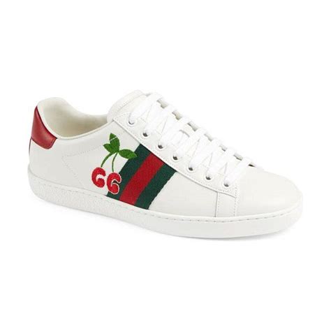 cherry gucci sneakers|Gucci gg sneakers women's.